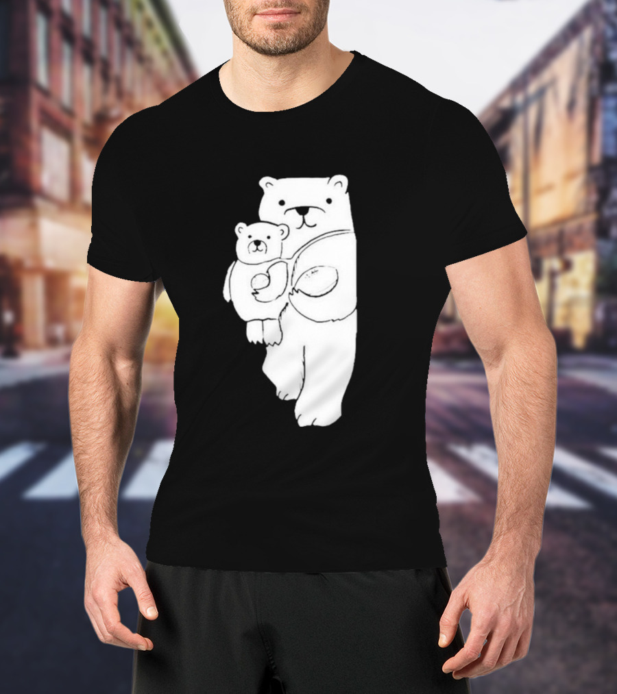 Nathan W Pyle Illinois Bear And Cub Duo T-Shirt