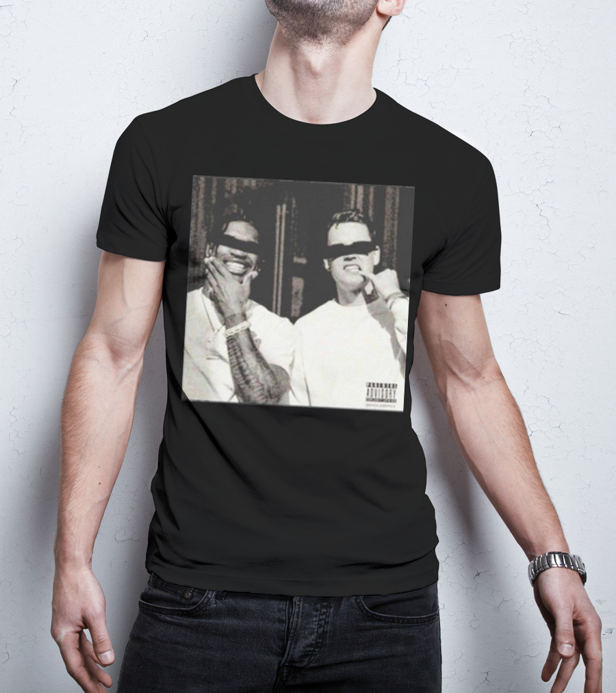 Bengalsgraphics They Are Burning All The Witches So Light Me Parental Advisory Duo With Black Bars T-Shirt