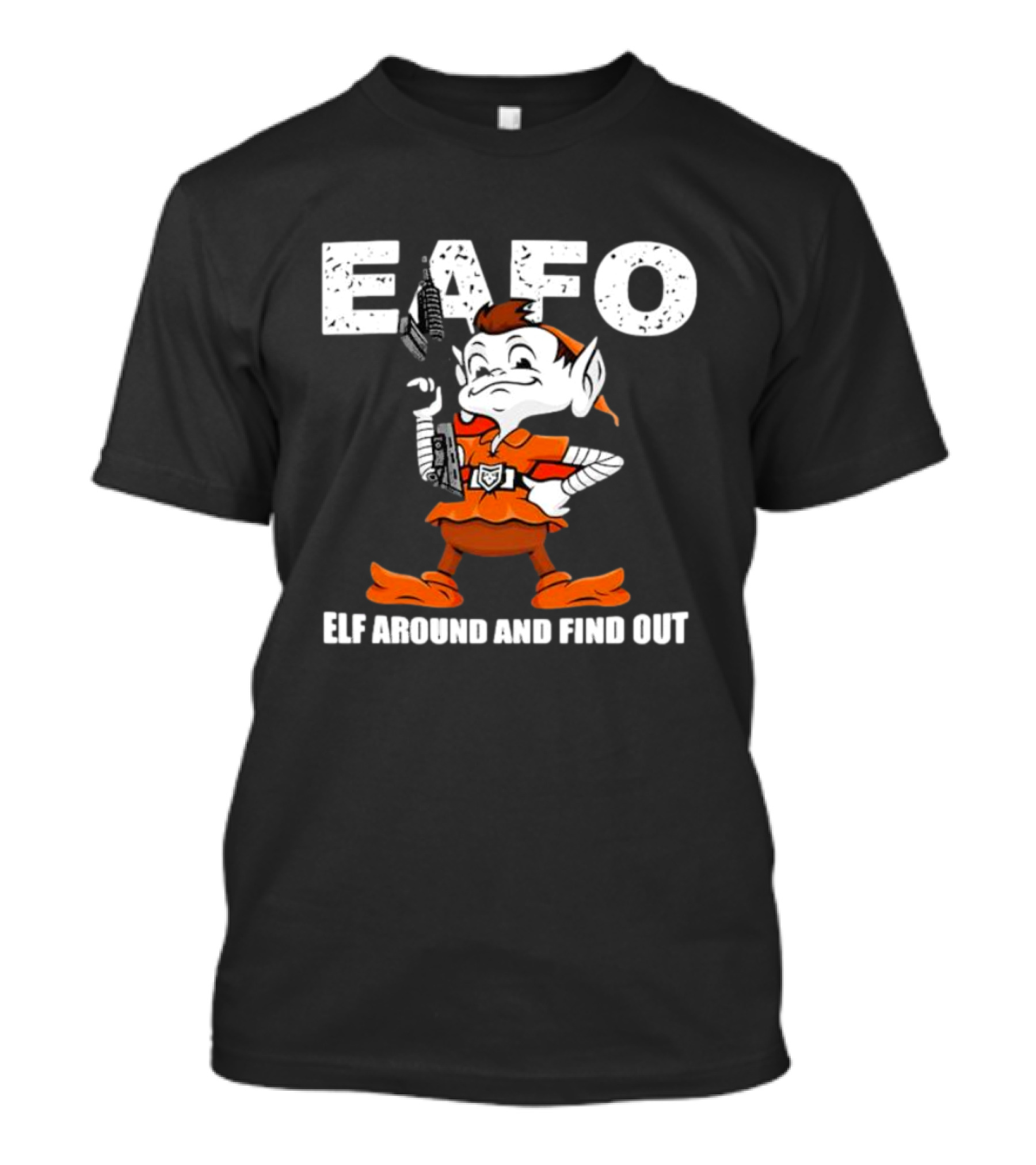 Browns EAFO Elf Around And Find Out T-Shirt