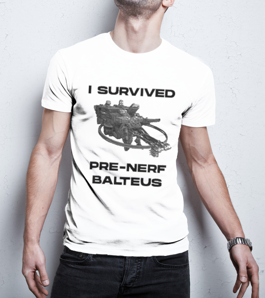 I Survived Pre-Nerf Balteus Challenge Achievement T-Shirt