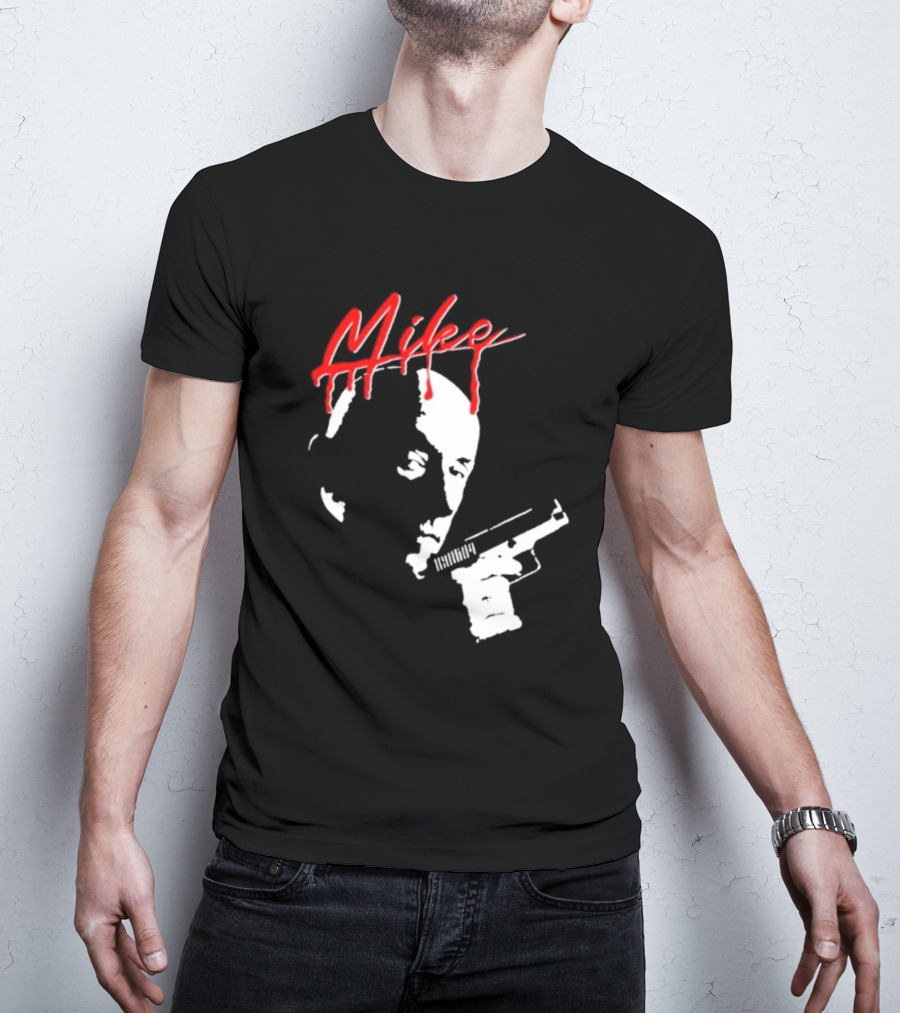 Mike Crime Noir Gunman T-Shirt