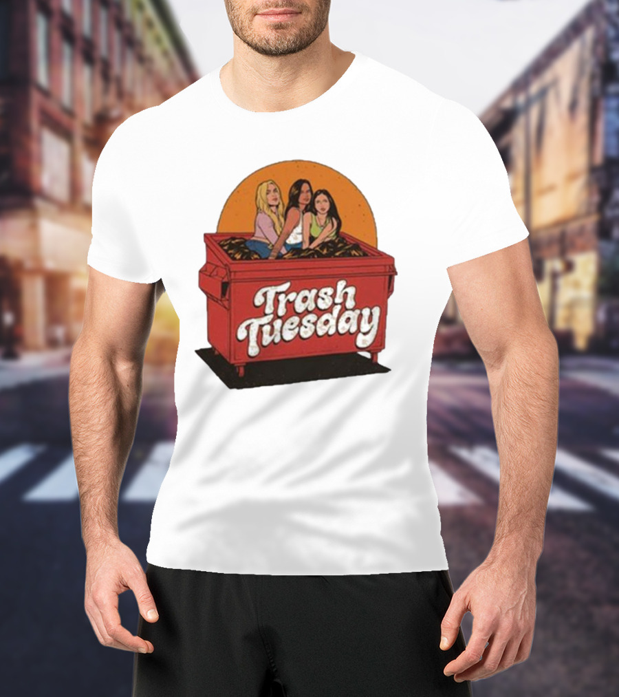 Trash Tuesday Dumpster Trio T-Shirt