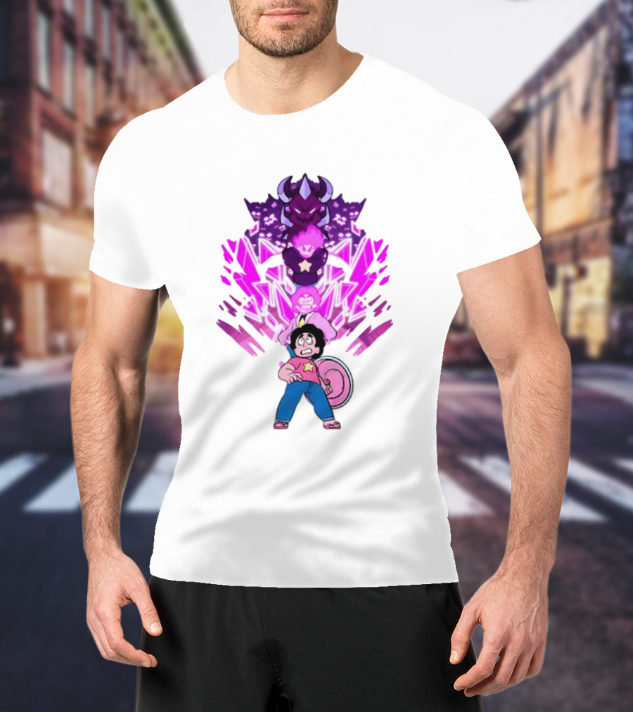 Jakeneutron Steven Universe Dark Fusion Transformation T-Shirt