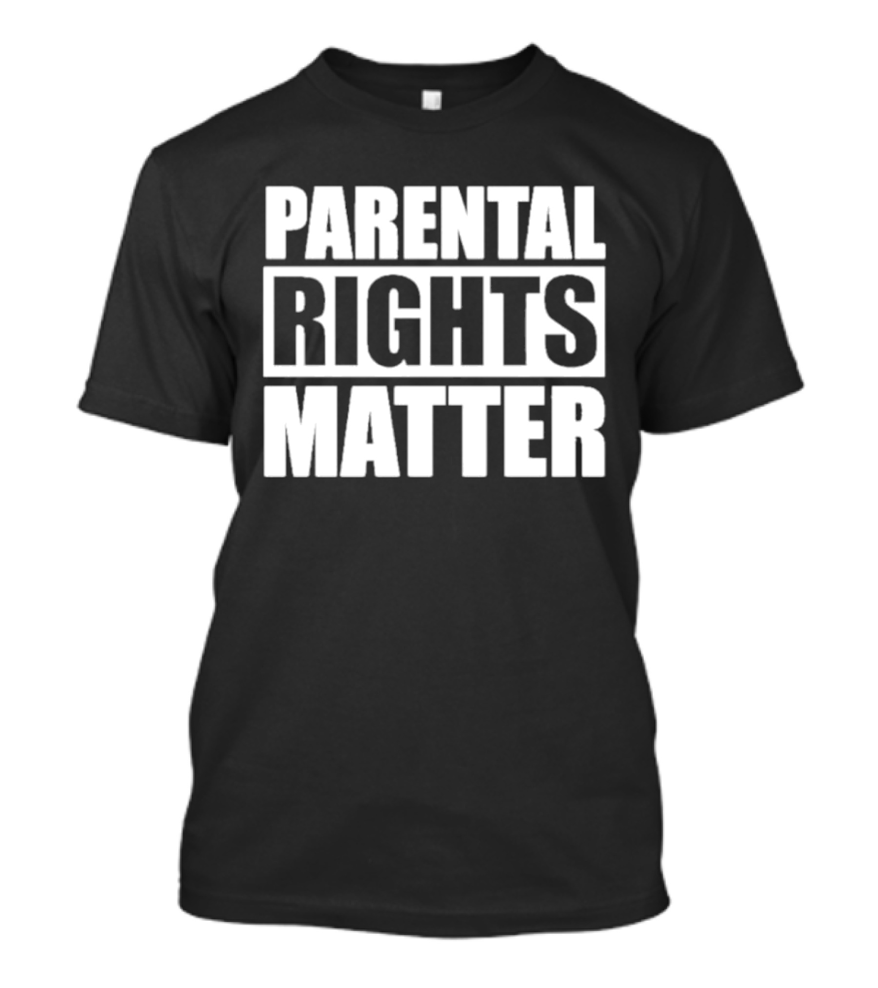Parental Rights Matter Bold Typography T-Shirt