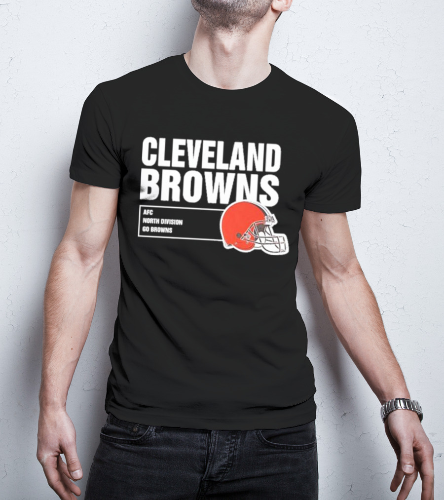 Cleveland Browns AFC North Division Go Browns T-Shirt