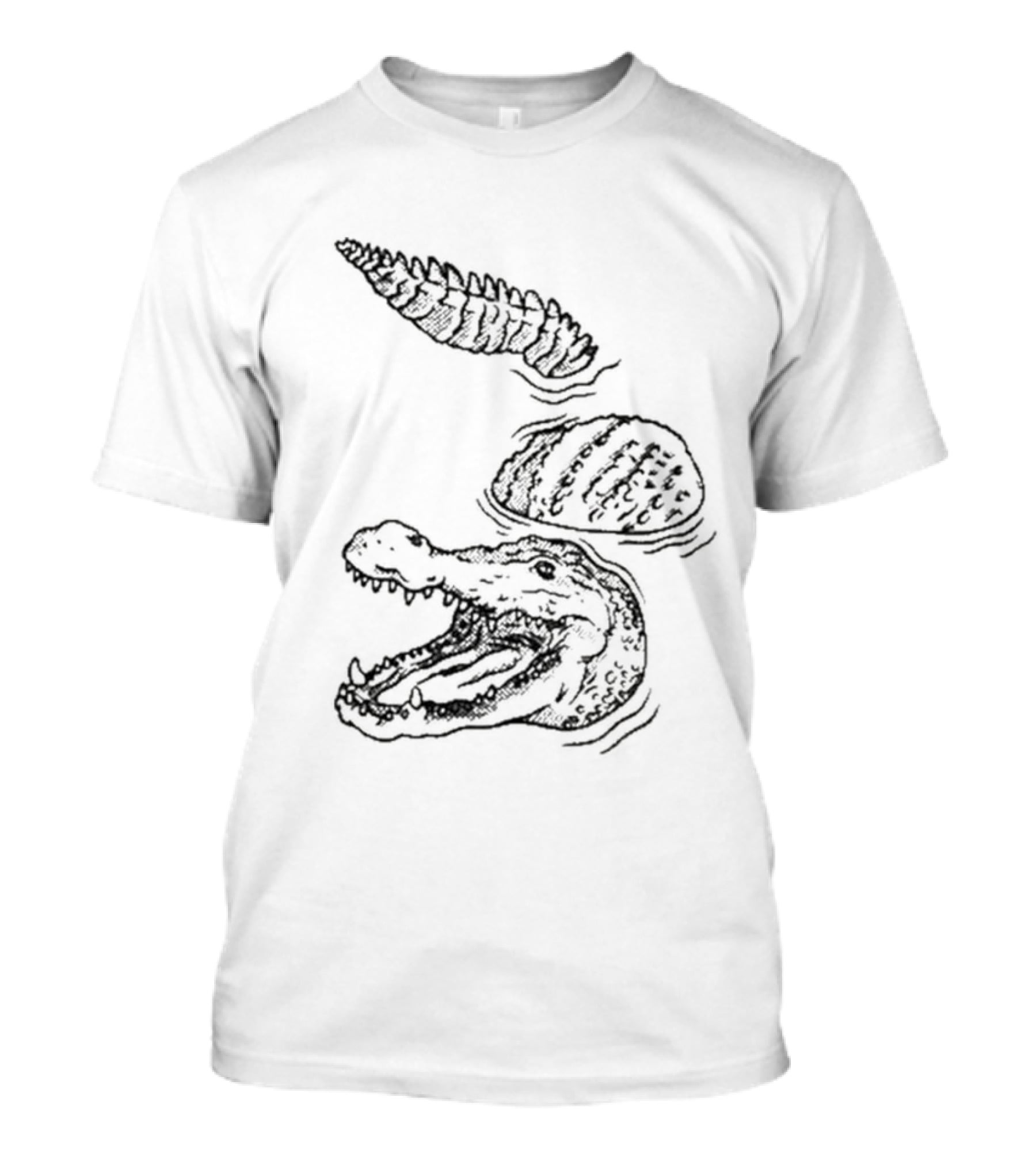 Let's Trip Alligator Irish Green Reptile Adventure T-Shirt