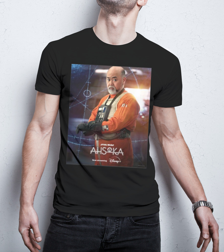Ahsoka Carson Teva Character Star Wars Disney Plus Now Streaming T-Shirt