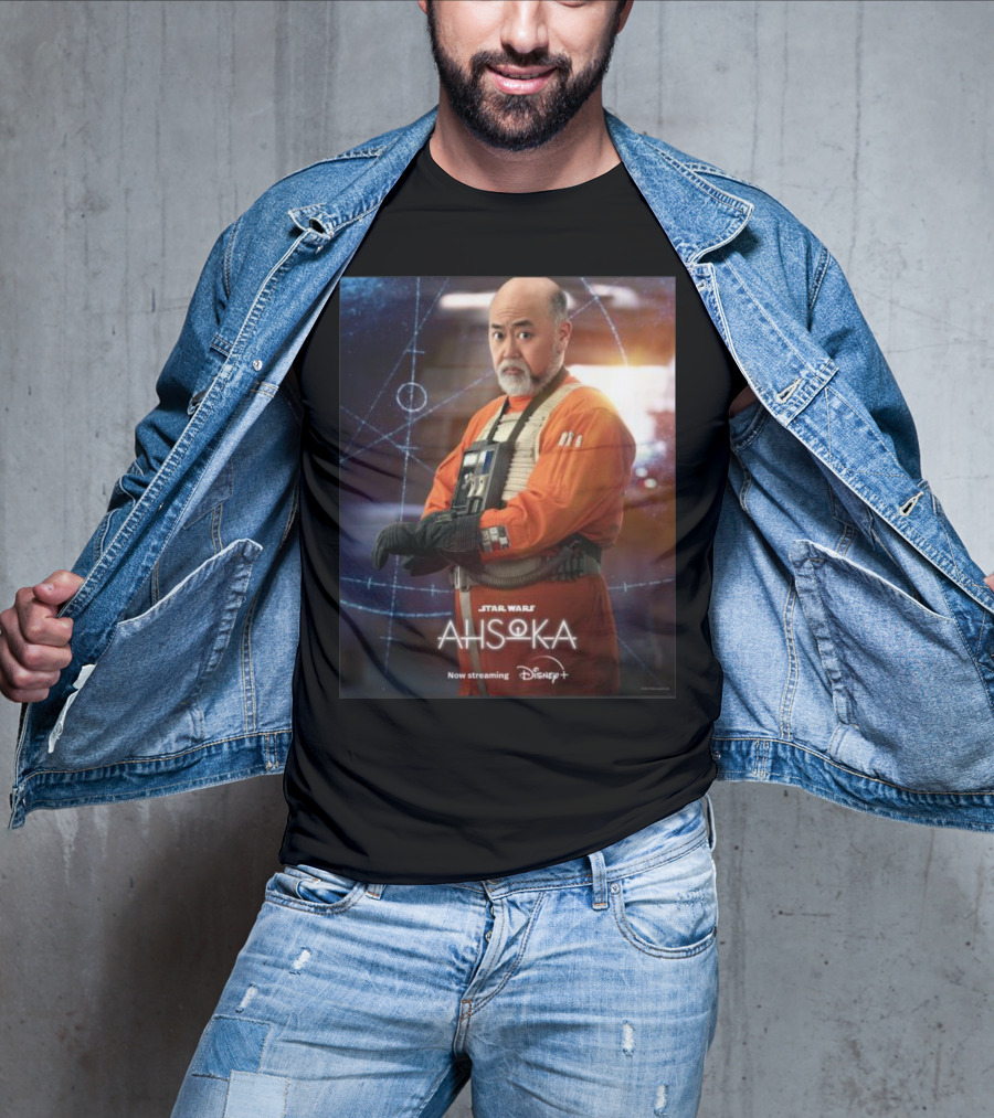 Ahsoka Carson Teva Character Star Wars Disney Plus Now Streaming T-Shirt