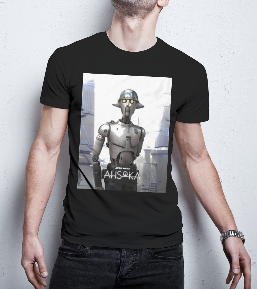 Star Wars Ahsoka Huyang Character Robot Droid T-Shirt