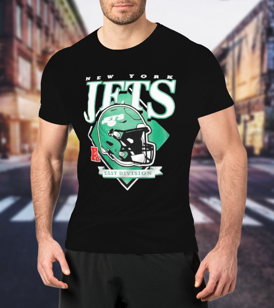 New York Jets East Division Helmet T-Shirt