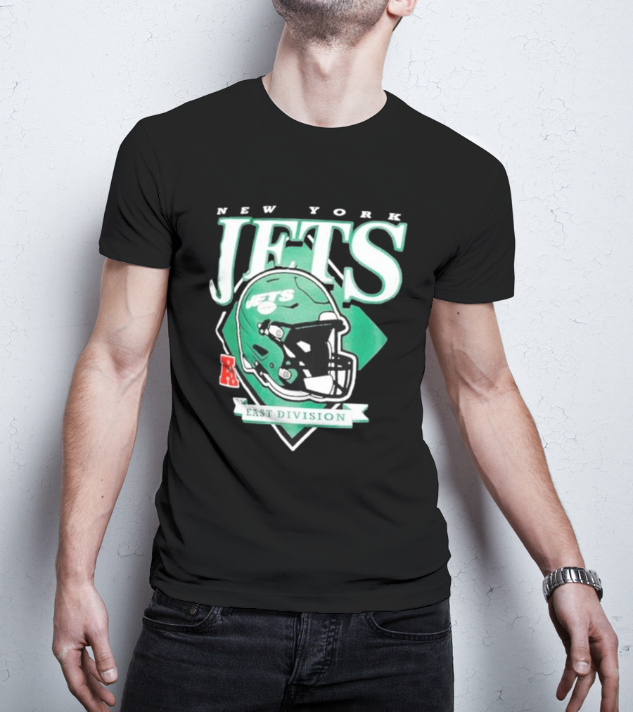 New York Jets East Division Helmet T-Shirt