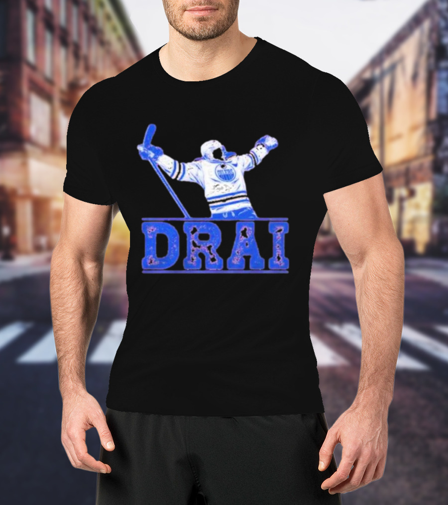 Leon Draisaitl Edmonton Oilers Drai Hockey T-Shirt