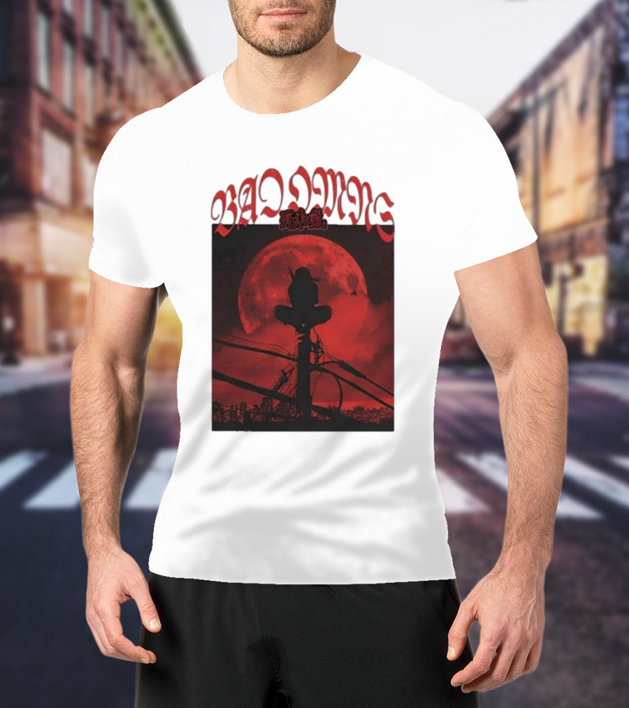 Bad Omens Red Moon Powerlines T-Shirt
