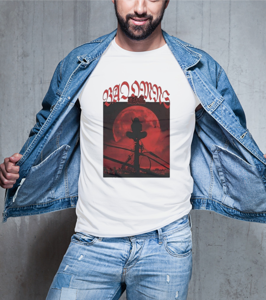 Bad Omens Red Moon Powerlines T-Shirt