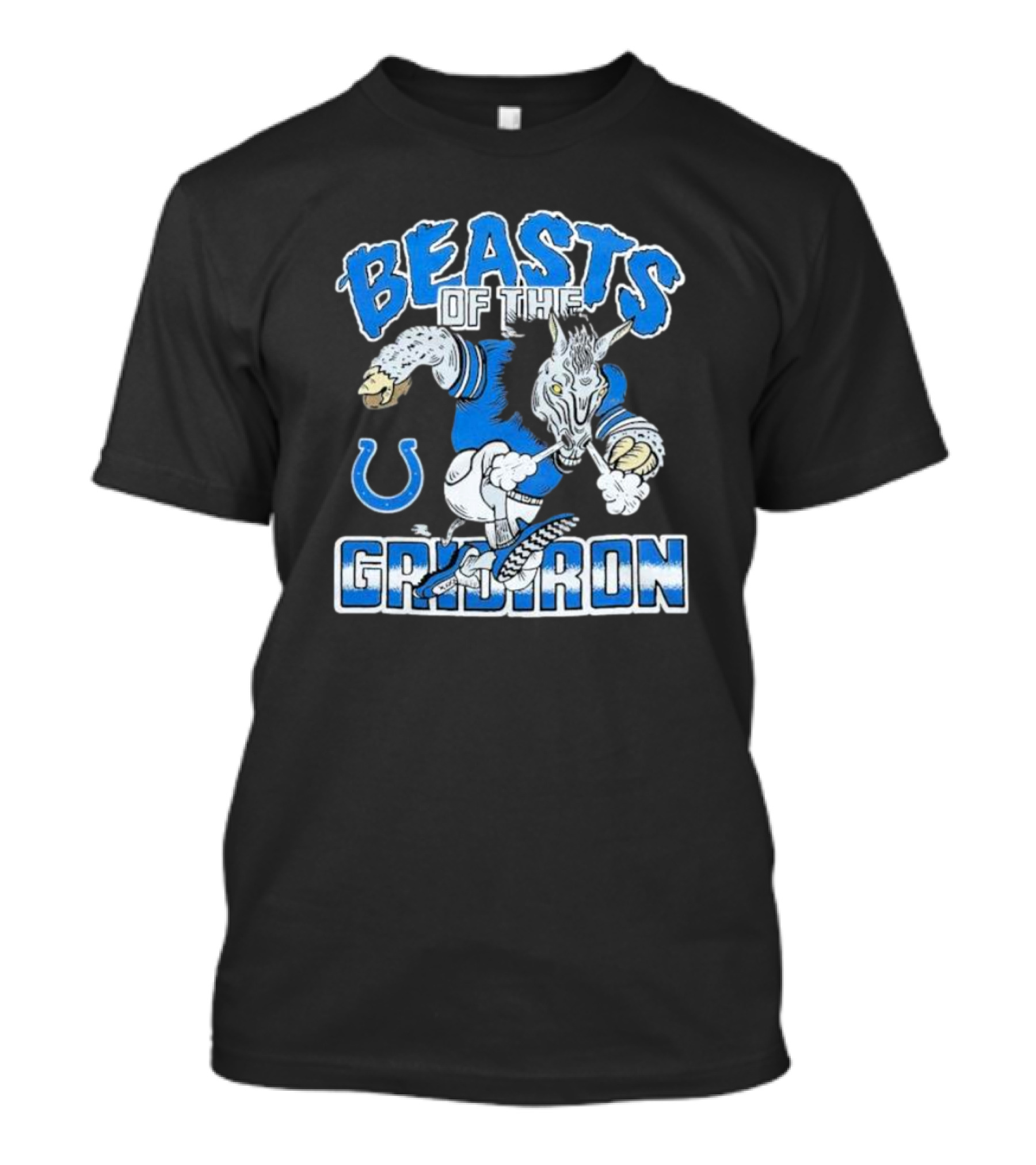 Indianapolis Colts Beasts Of The Gridiron NFL Powerhouse T-Shirt