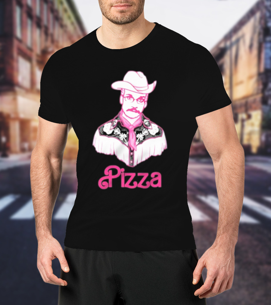 Pizzamas Cowboy John Pizza T-Shirt