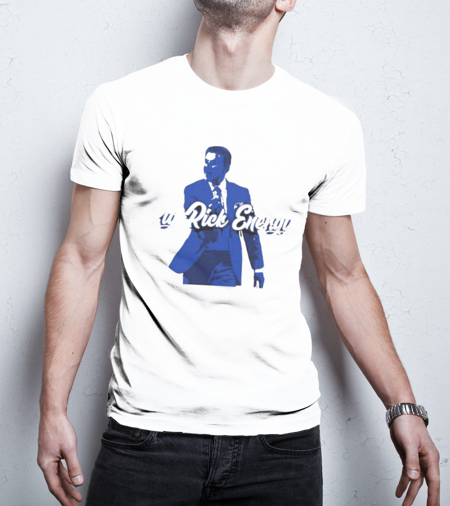Aaron Torres Big Rick Energy Johnnie’s Blue Suit T-Shirt
