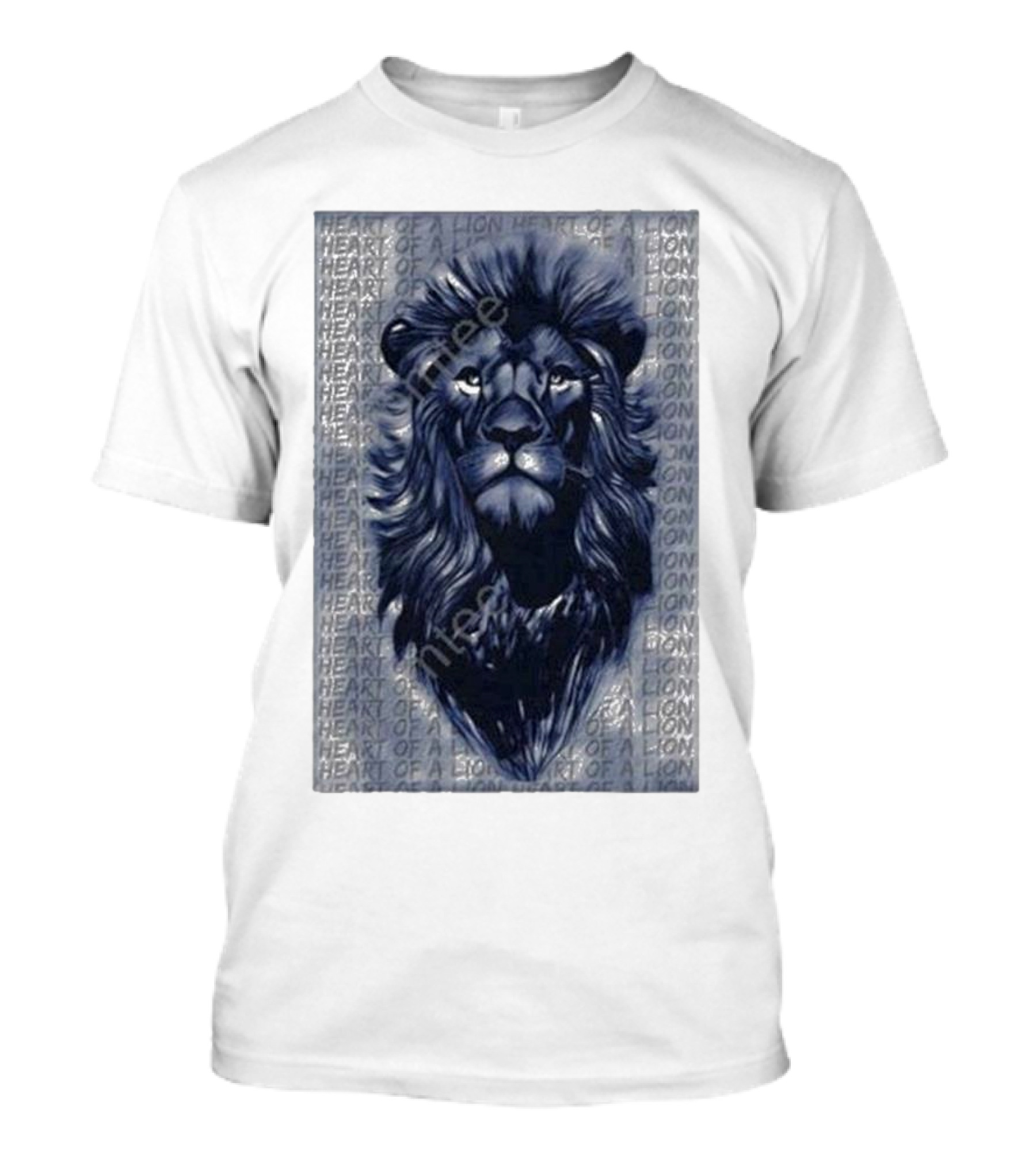 Seatbelt Gang Merch Heart Of A Lion Bold Lion T-Shirt