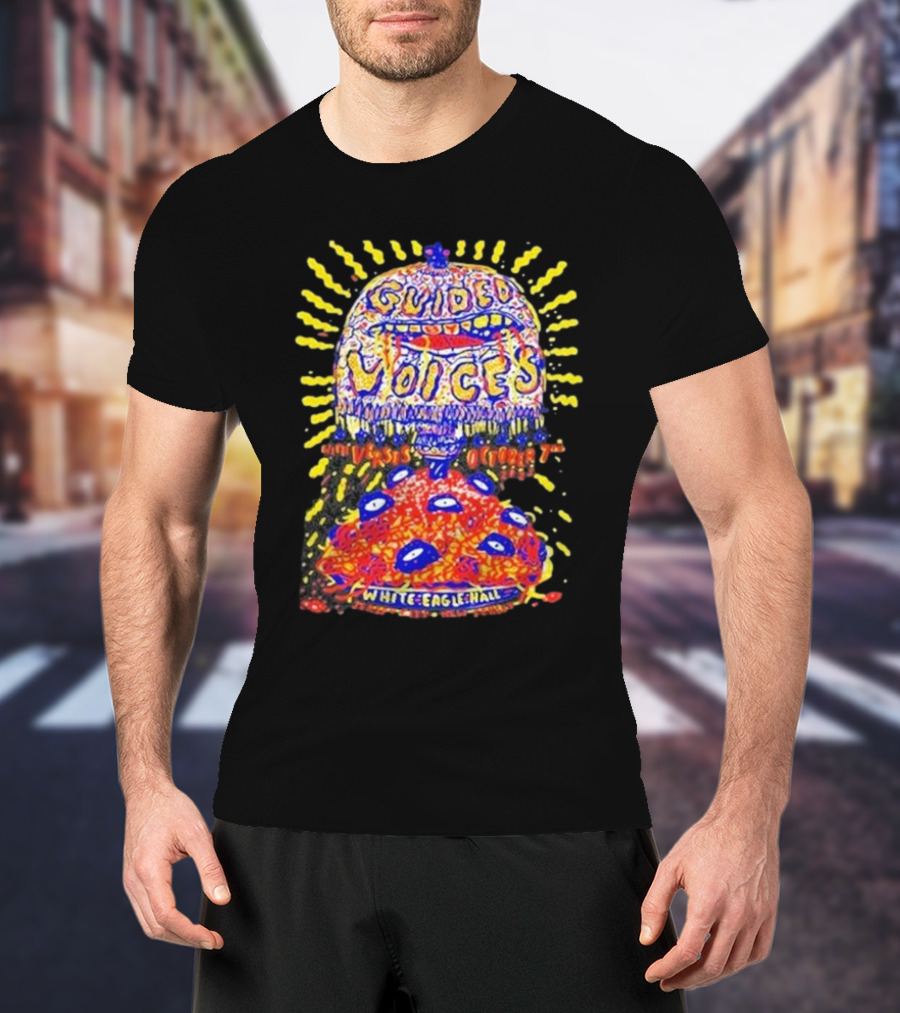 Guided By Voices White Eagle Hall Jersey City October 7 T-Shirt