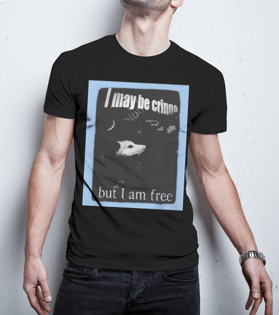 I May Be Cringe Opossum But I Am Free T-Shirt