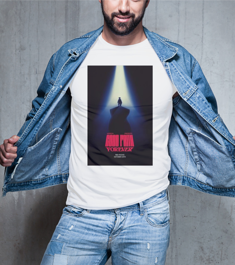 Madeon Presents Good Faith Forever Red Rocks October 29th T-Shirt
