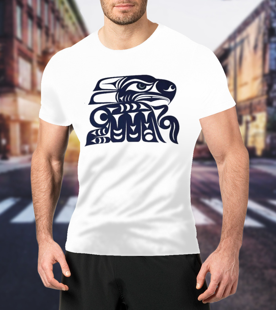 Muckleshoot Indian Tribe Seahawks Tribal T-Shirt
