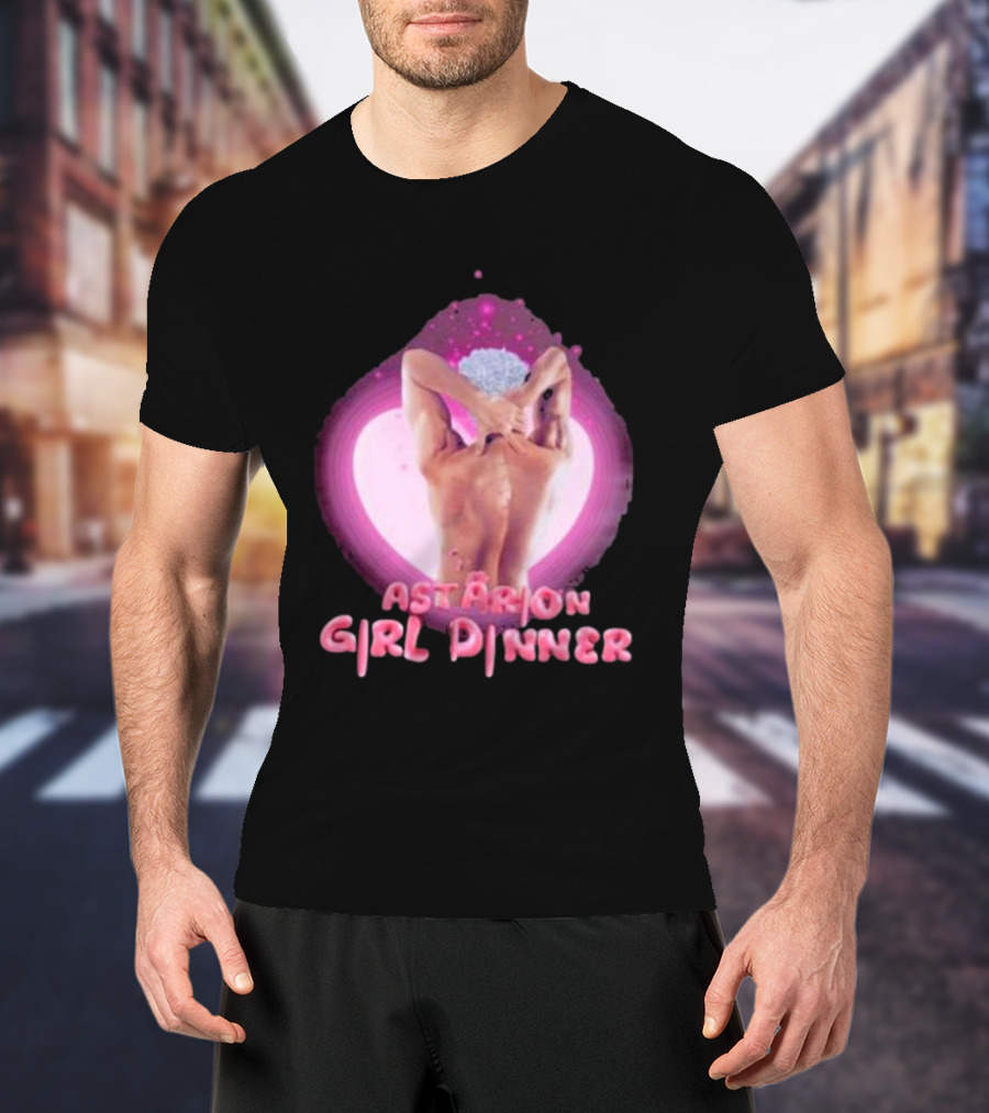 Astarion Girl Dinner Baldur’s Gate Game Character Back Pose T-Shirt