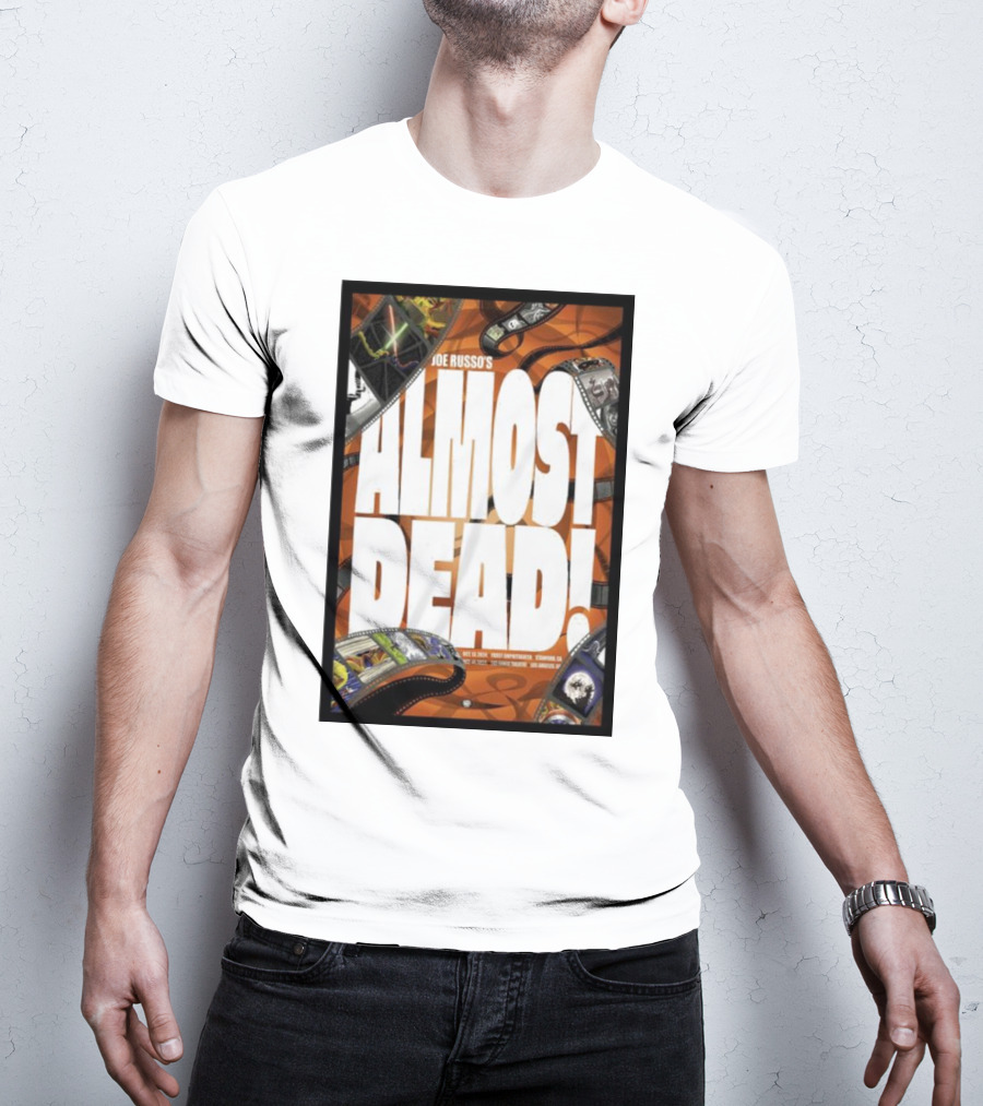 Joe Russo's Almost Dead Movie Reel T-Shirt