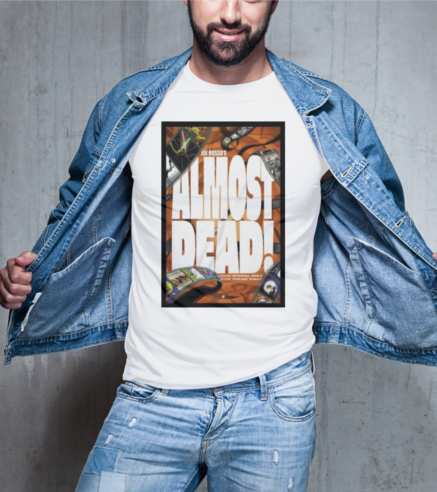Joe Russo's Almost Dead Movie Reel T-Shirt