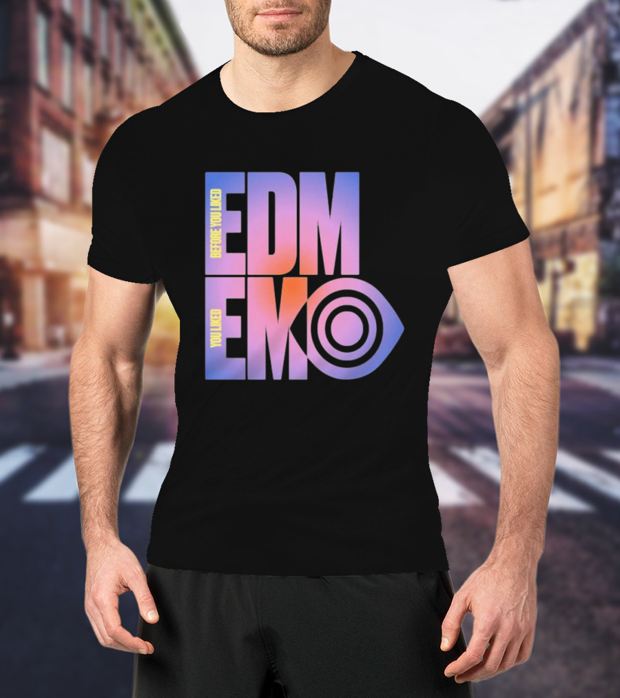 Before You Liked Edm Emo Nite X Insomniac Collaboration Pastel Gradient T-Shirt
