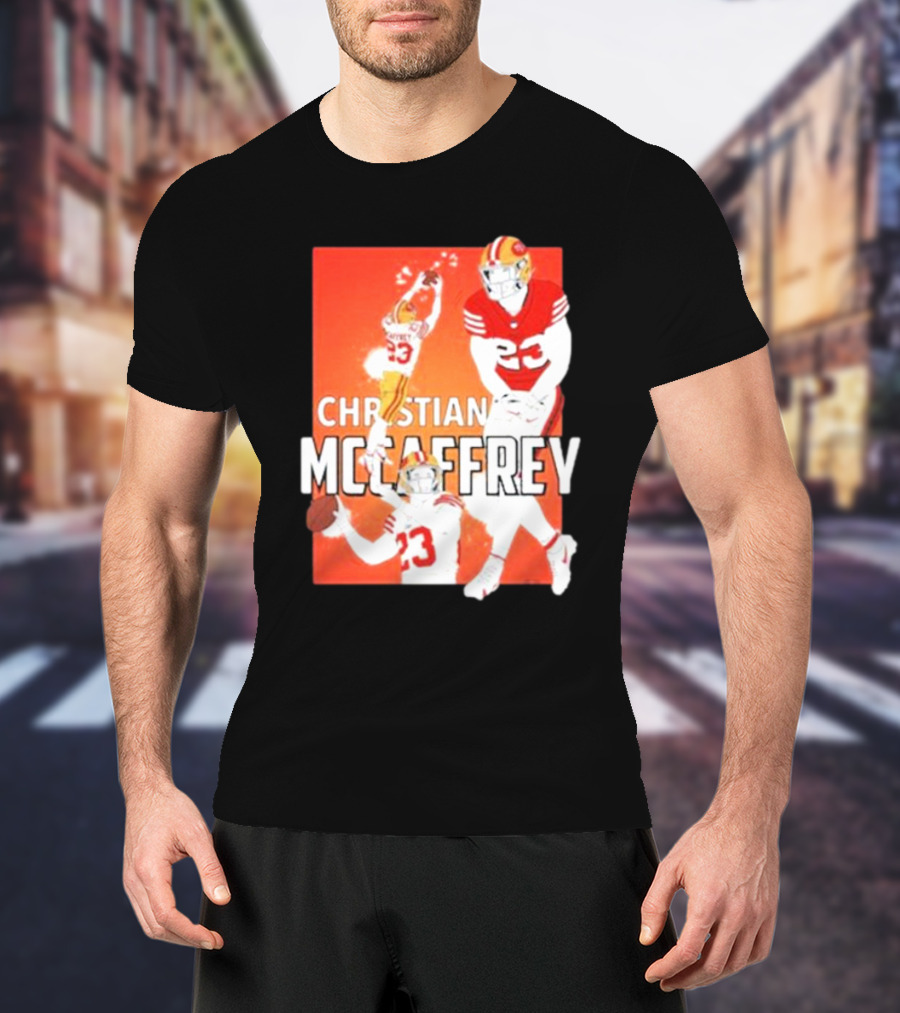 Christian McCaffrey 23 Football Highlights T-Shirt