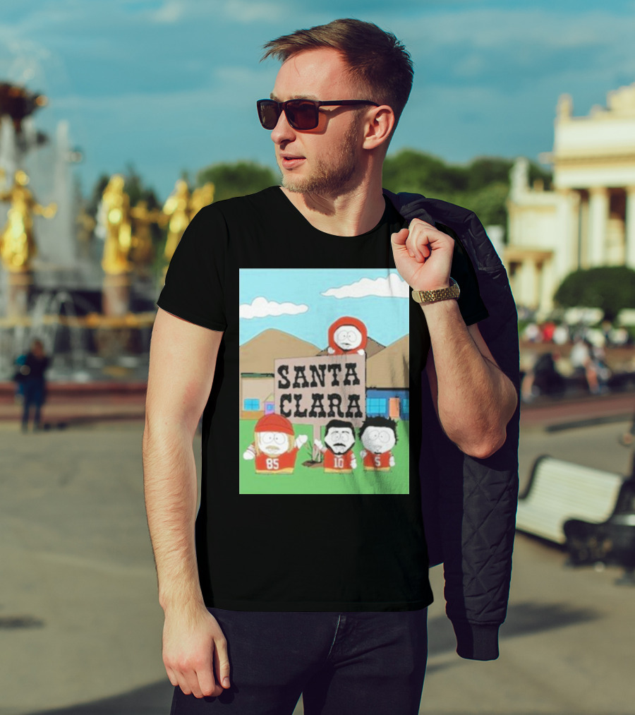 Santa Clara Day 147 South Park Football T-Shirt