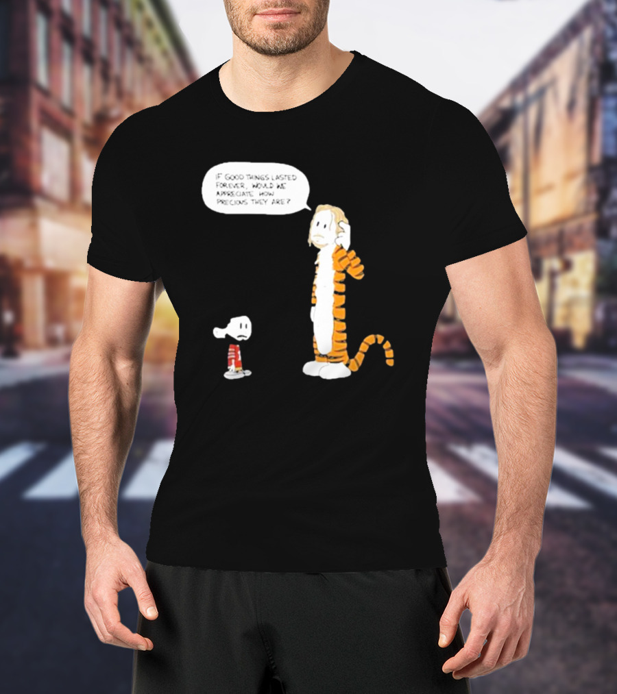 Day 168 Calvin And Hobbes If Good Things Lasted Forever Would We Appreciate How Precious They Are T-Shirt