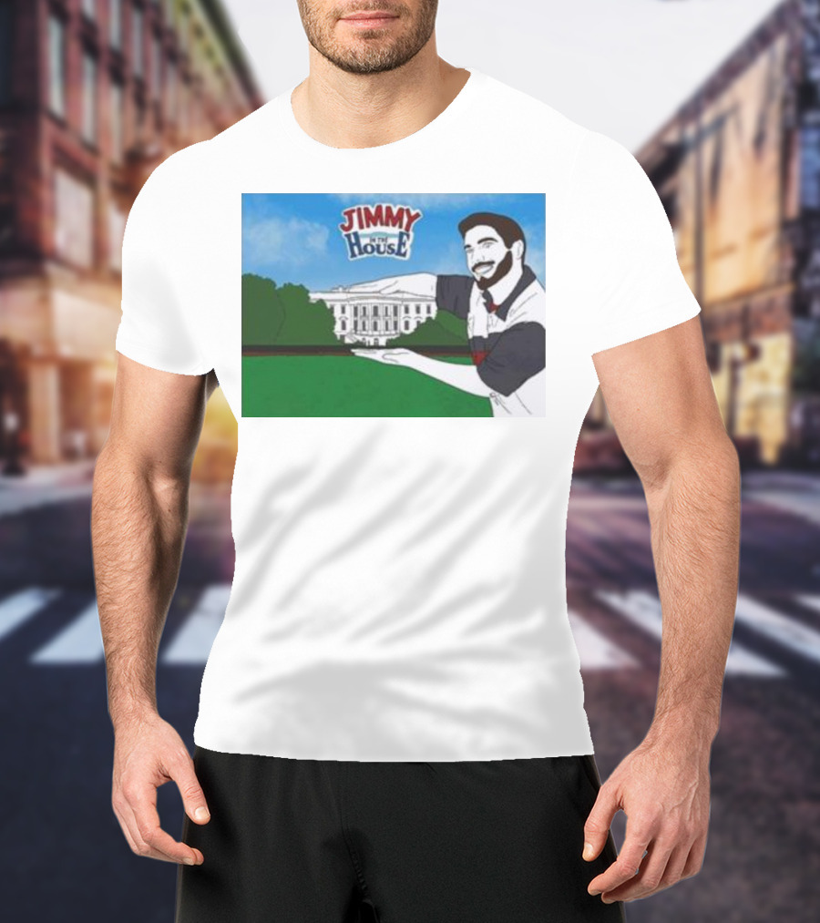Jimmy In The House White House T-Shirt