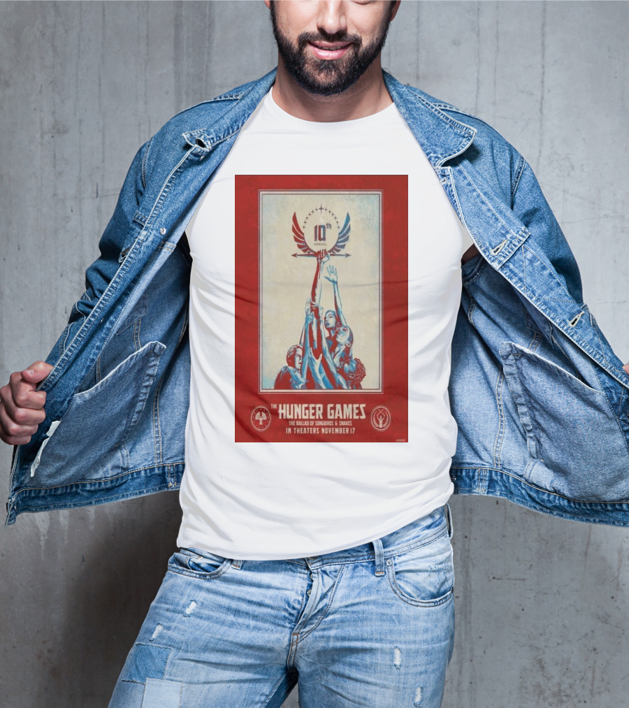 The Hunger Games The Ballad Of Songbirds And Snakes 10th Annual In Theaters November 17 T-Shirt