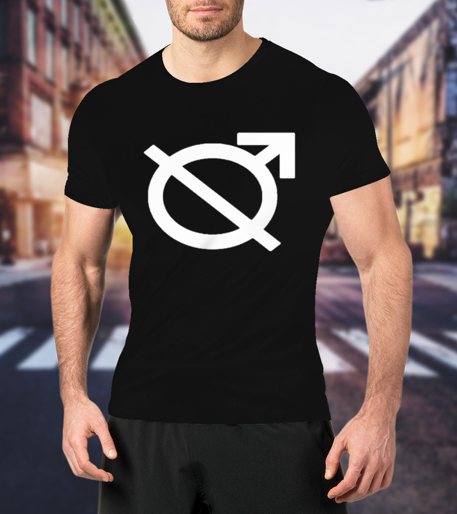 Hitsuji Goods Merch The VHS Doggy Mars Symbol Circle Arrow T-Shirt