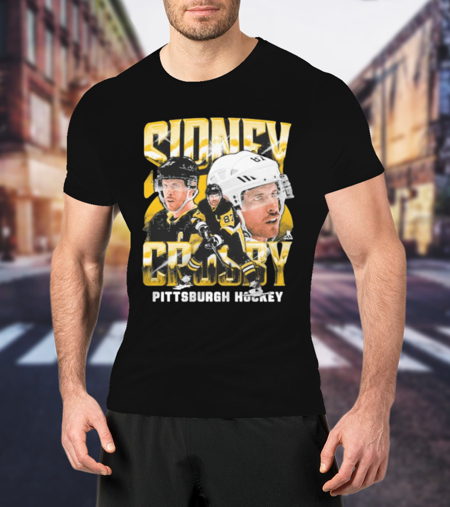 Sidney Crosby Pittsburgh Hockey Vintage 87 T-Shirt