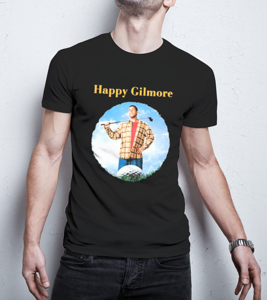 Happy Gilmore Golf Classic Plaid Shirt Pose T-Shirt