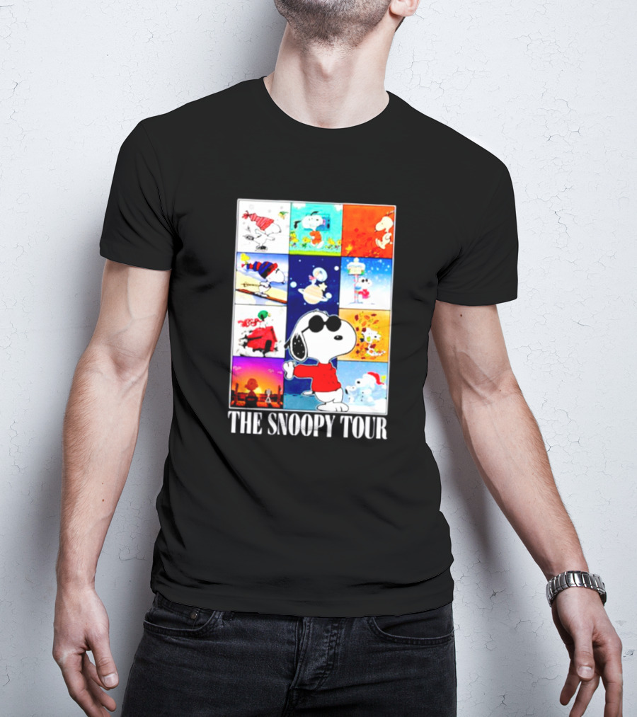 Peanuts Snoopy Autumn Seasons Tour T-Shirt
