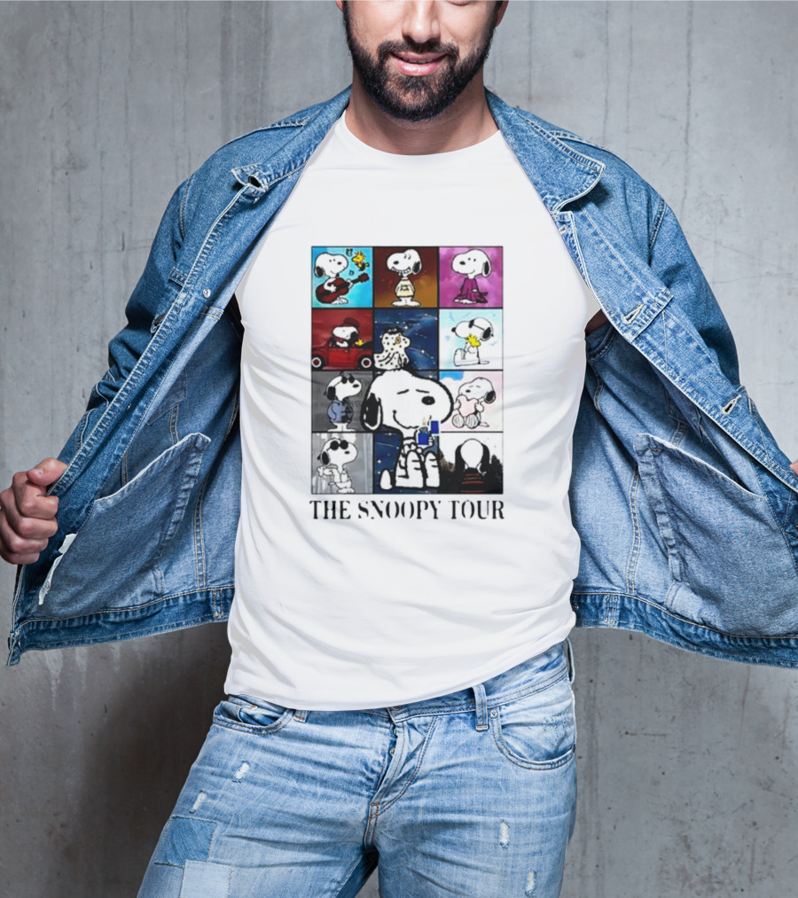 The Snoopy Tour Pop Culture Icons Collection T-Shirt