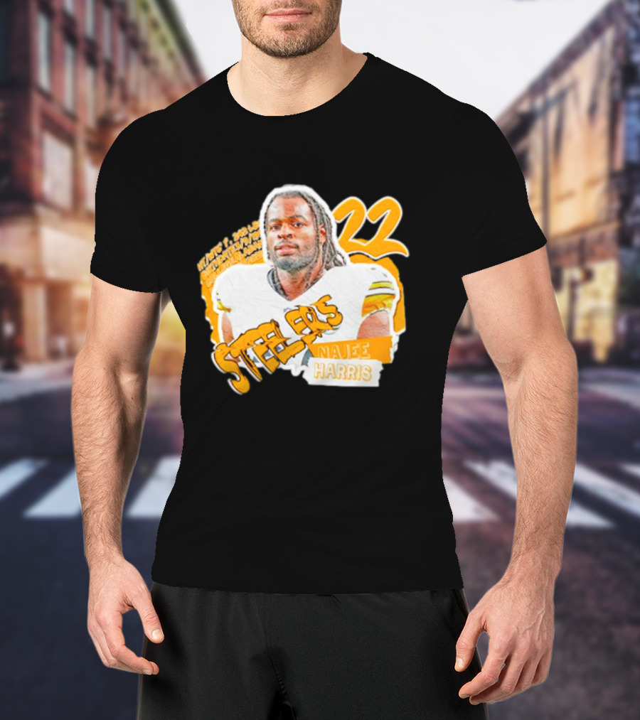 Najee Harris Steelers 22 Football T-Shirt