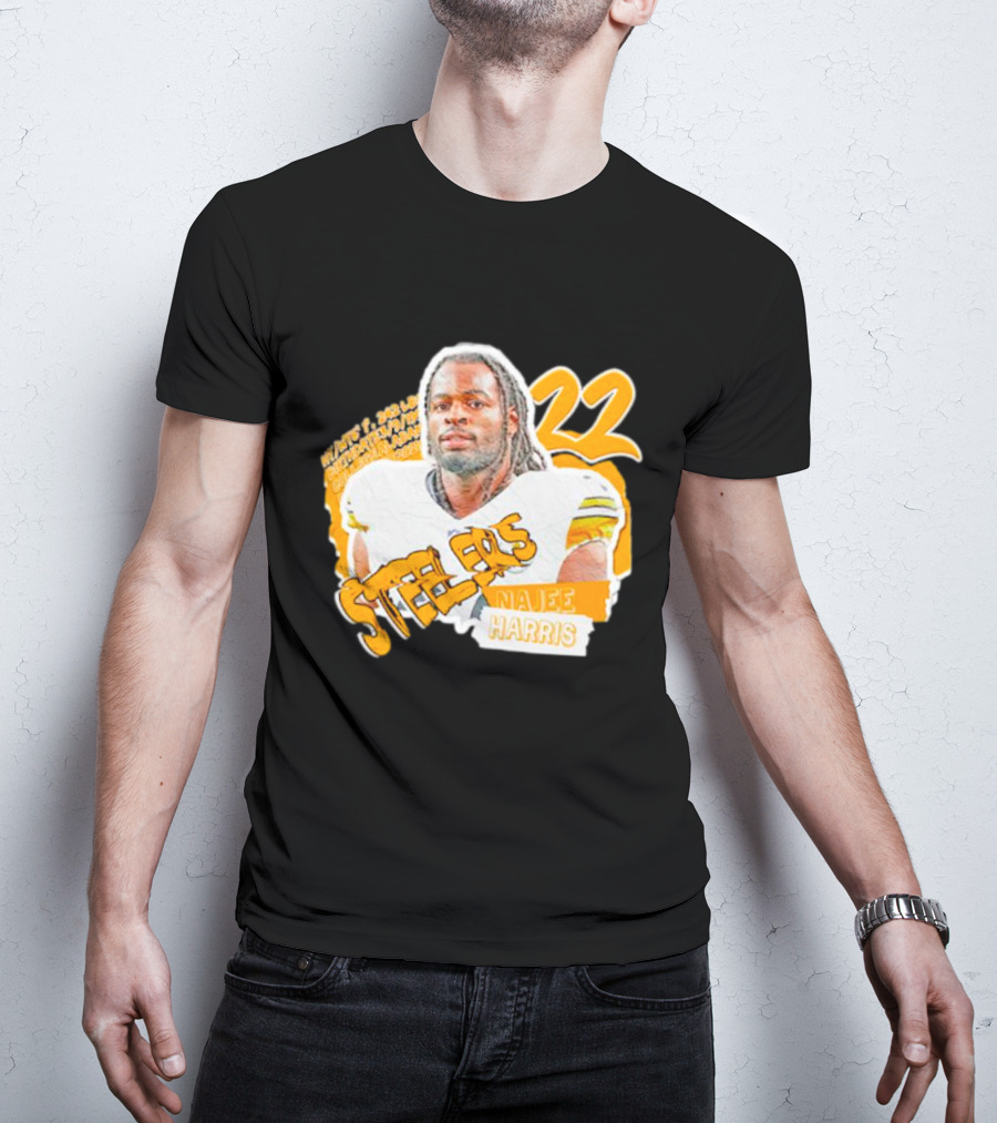 Najee Harris Steelers 22 Football T-Shirt
