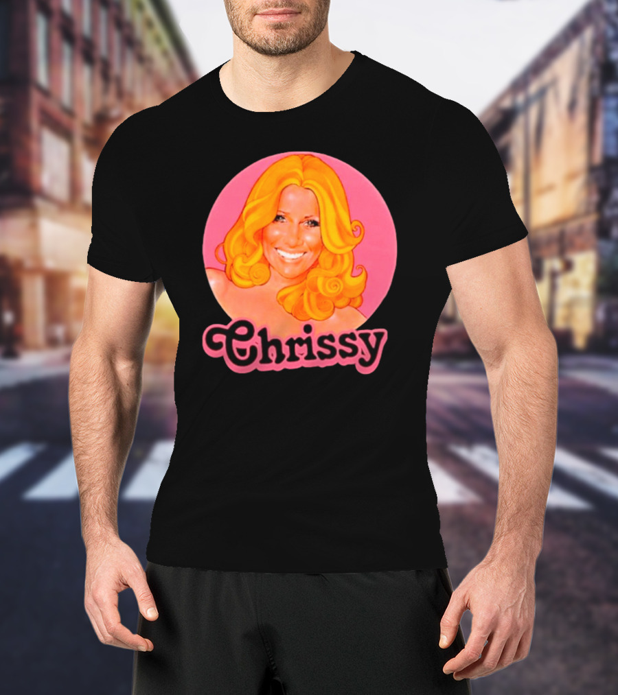 Chrissy RIP Suzanne Somers Barbie Movie T-Shirt