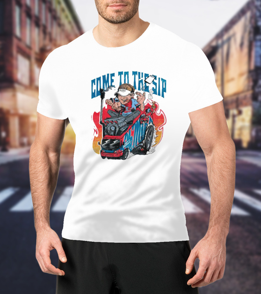 Come To The Sip Ole Miss Rebels All Aboard The Lane Train T-Shirt