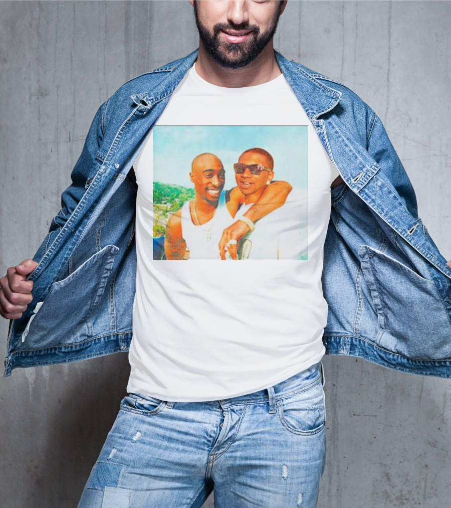 Tupac X Lil B Friendship Vibes T-Shirt