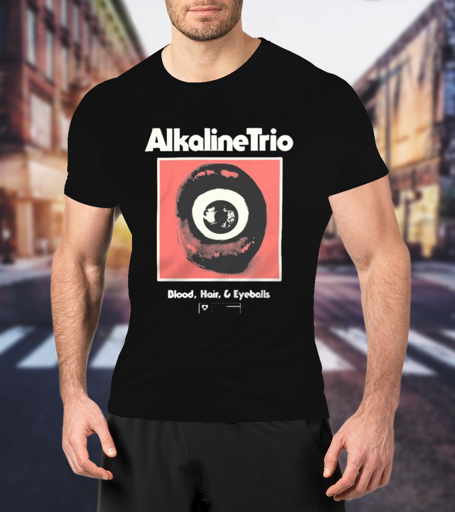 Alkaline Trio Blood Eye Lips Iconic T-Shirt