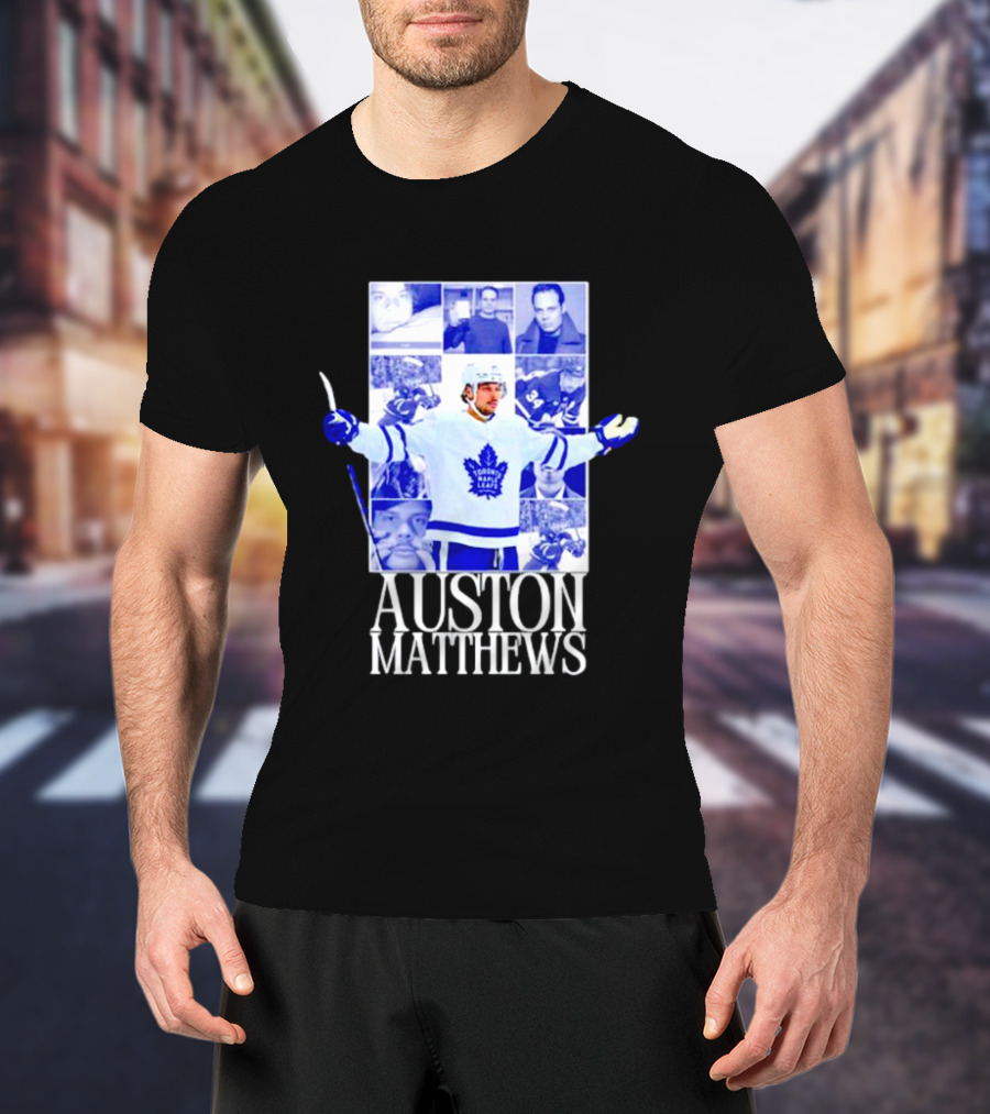 Auston Matthews Toronto Maple Leafs Eras Tour T-Shirt