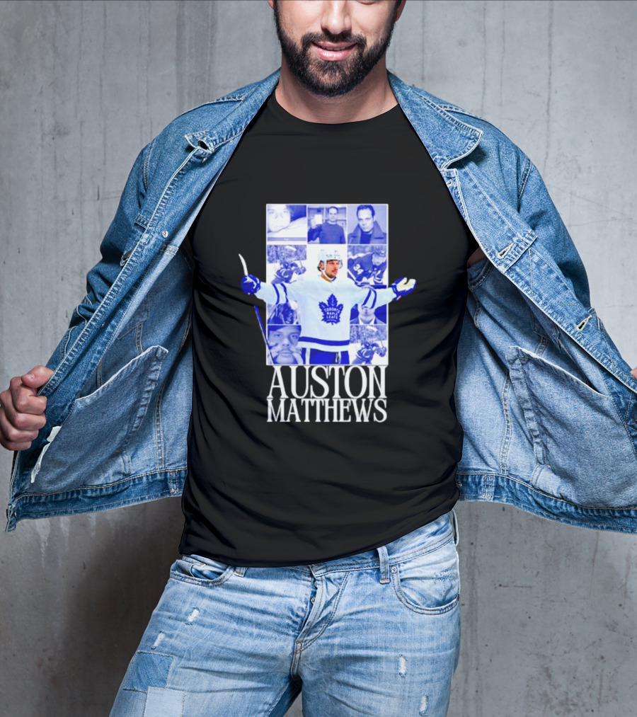 Auston Matthews Toronto Maple Leafs Eras Tour T-Shirt