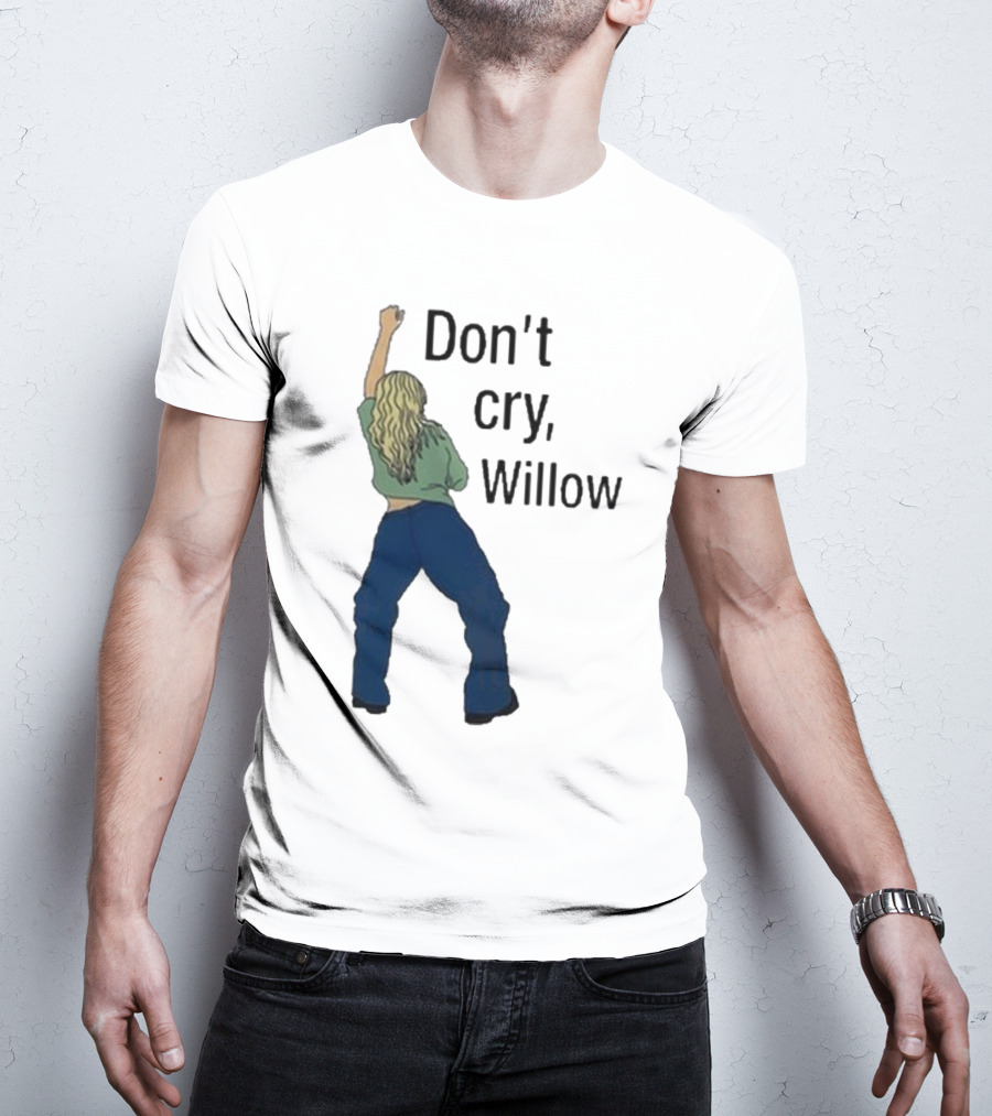 Don't Cry Willow Woman Dancing Back View T-Shirt