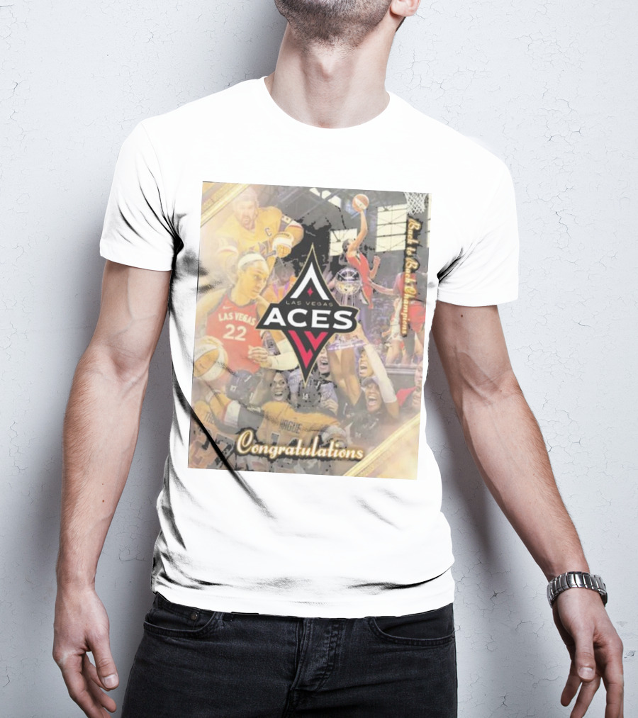 Las Vegas Aces Congratulations Raise The Stakes Basketball T-Shirt